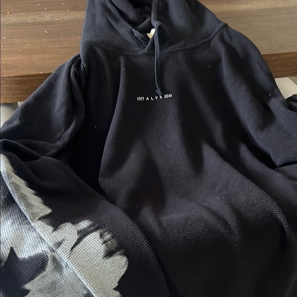 1017 ALYX 9SM Black Ribbed Fabric
